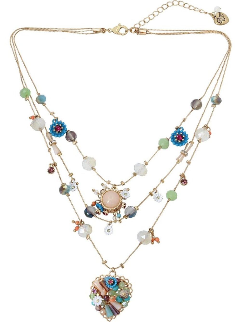 Charming Layered Butterfly Necklace for Women - Elegant Fashion Jewelry